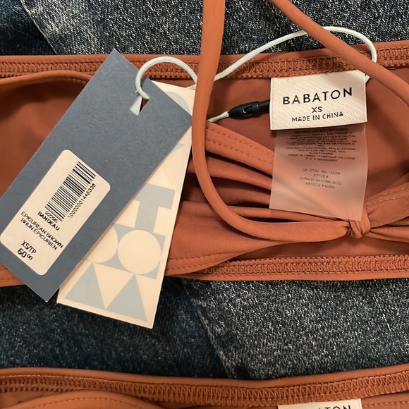 Aritzia brown high waisted bikini - Picture 3 of 3